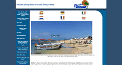 Desktop Screenshot of paradisediving.com